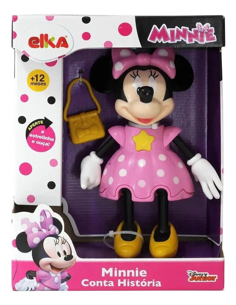 boneca minnie conta histórias com som boneca minnie conta histórias com som