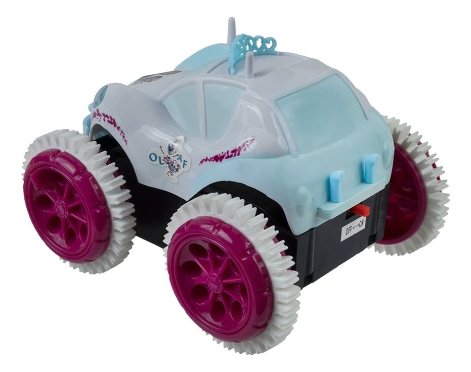 frozen giro gelado carro controle remoto 3 funções frozen giro gelado carro controle remoto 3 funções