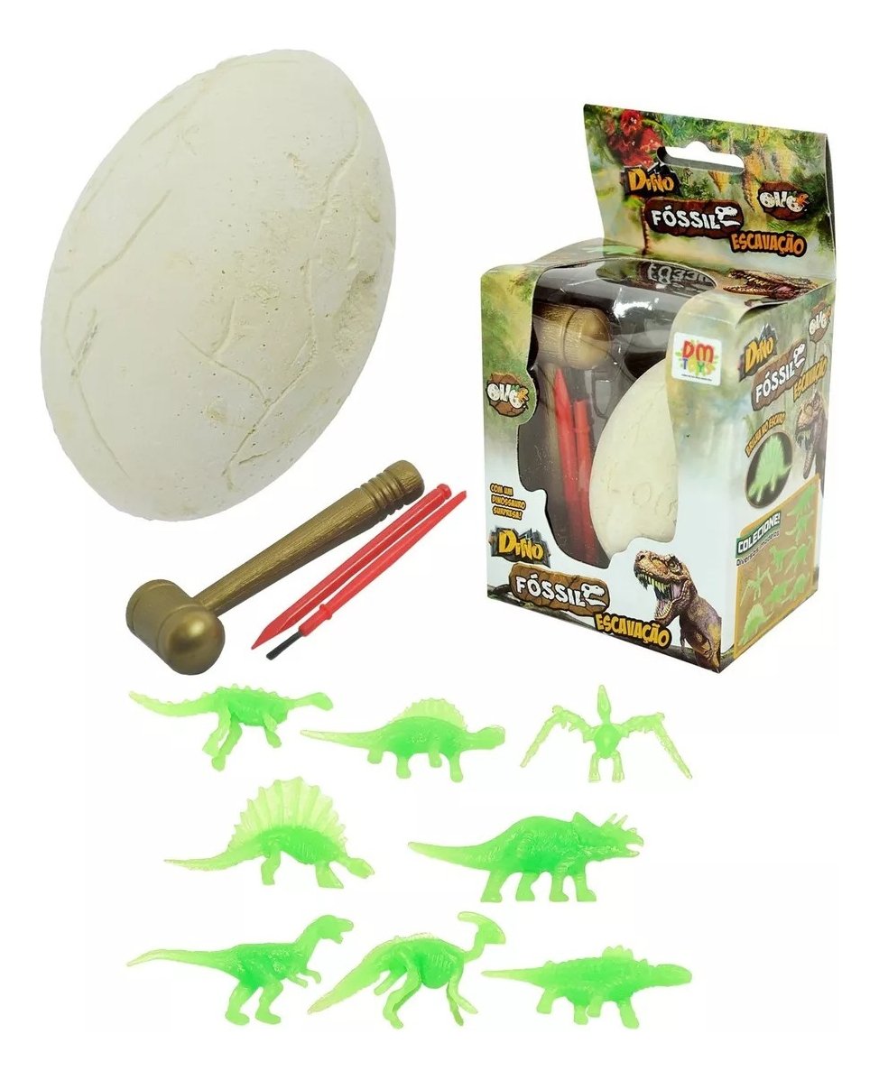 kit escavação fossil ovo dinossauro arqueologia dino kit escavação fossil ovo dinossauro arqueologia dino