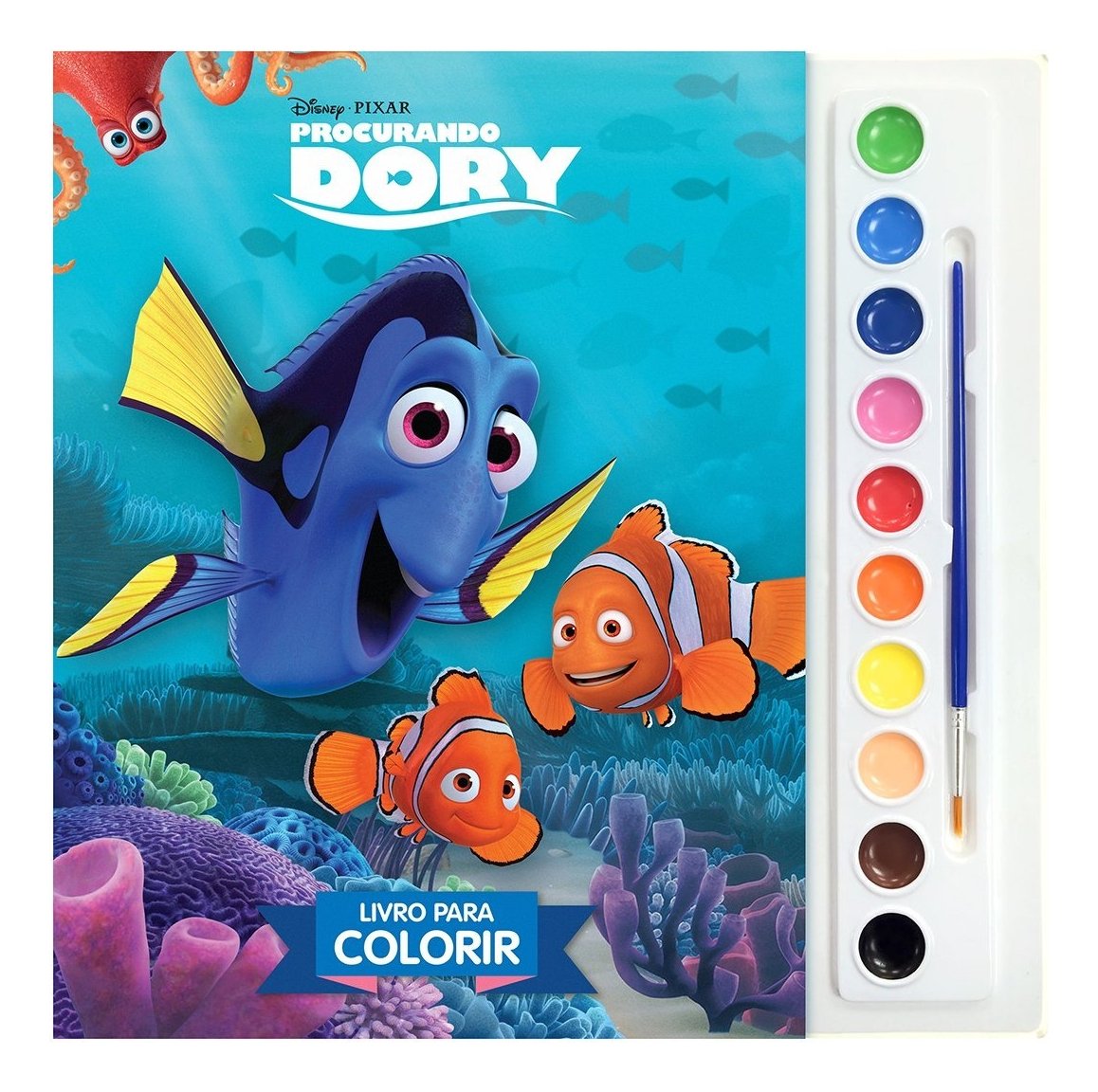 aquarelas procurando dory aquarelas procurando dory