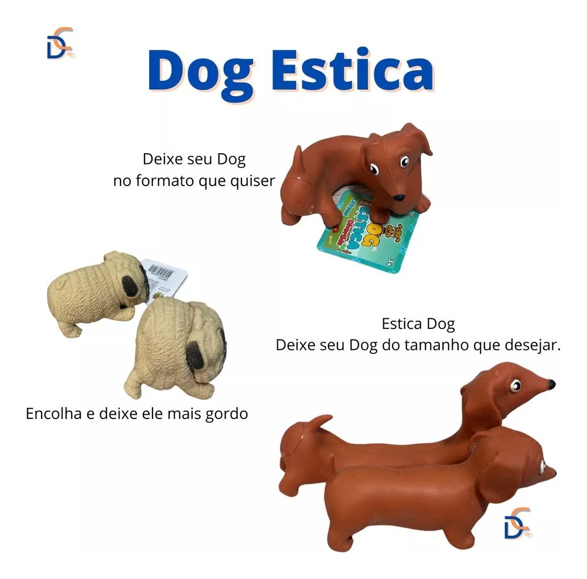cachorro brinquedo modelar dog estica encolhe pet divertido cachorro brinquedo modelar dog estica encolhe pet divertido