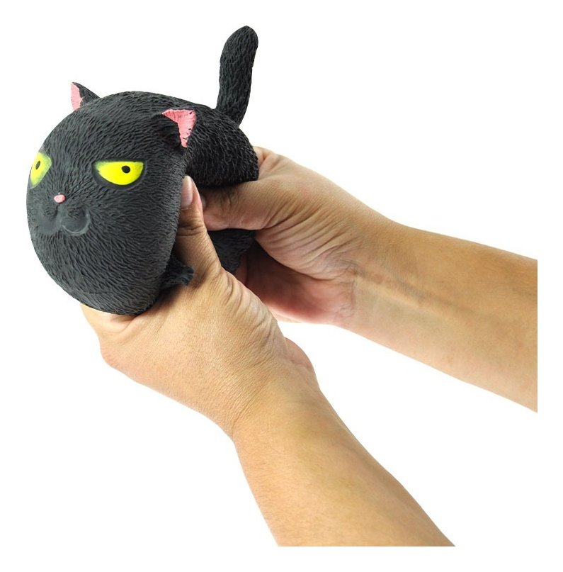 gato brinquedo fofinho flofy divertido anti estresse macio gato brinquedo fofinho flofy divertido anti estresse macio